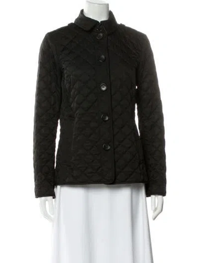 Pre-owned Burberry Utility Jacket In Black