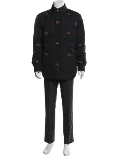 Pre-owned Burberry Utility Jacket In Black