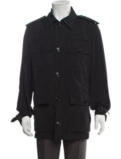 Pre-owned Burberry Utility Jacket In Black