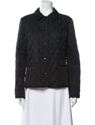 Pre-owned Burberry Utility Jacket In Black
