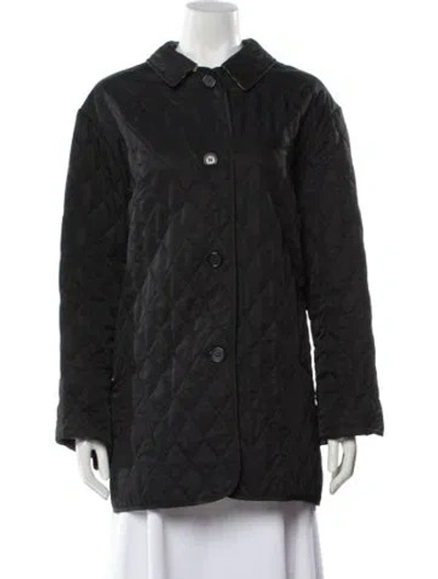 Pre-owned Burberry Utility Jacket In Black