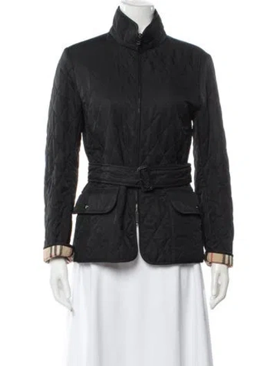 Pre-owned Burberry Utility Jacket In Black