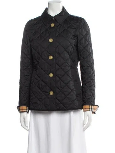 Pre-owned Burberry Utility Jacket In Black
