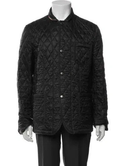 Pre-owned Burberry Utility Jacket In Black