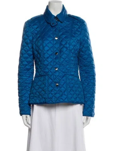 Pre-owned Burberry Utility Jacket In Blue