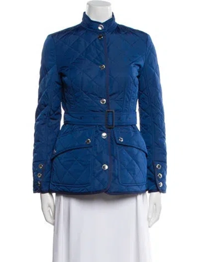 Pre-owned Burberry Utility Jacket In Blue