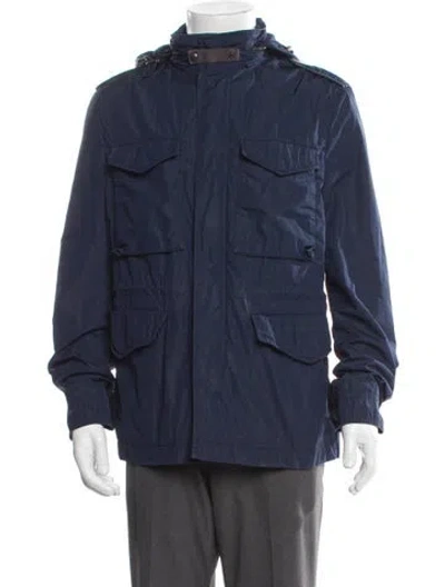 Pre-owned Burberry Utility Jacket In Blue