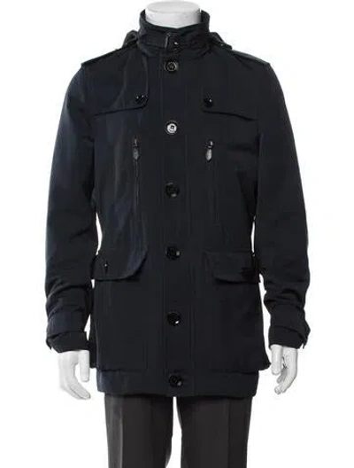Pre-owned Burberry Utility Jacket In Blue