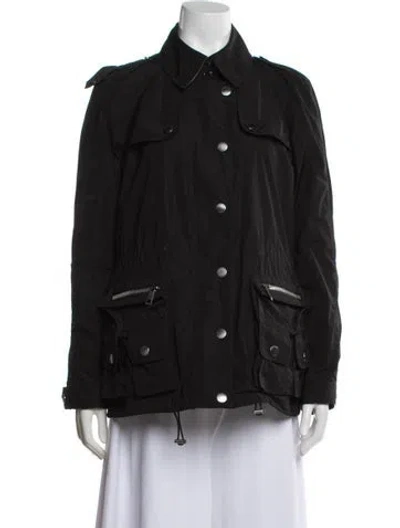 Pre-owned Burberry Utility Jacket In Blue