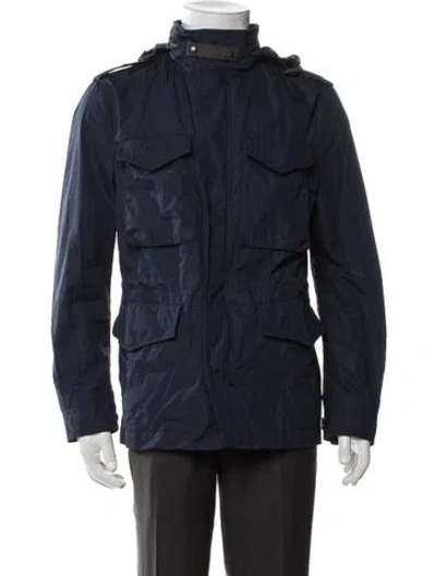 Pre-owned Burberry Utility Jacket In Blue