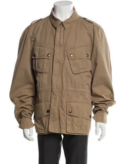 Pre-owned Burberry Utility Jacket In Brown