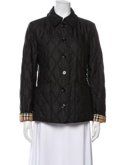 Pre-owned Burberry Utility Jacket In Gray