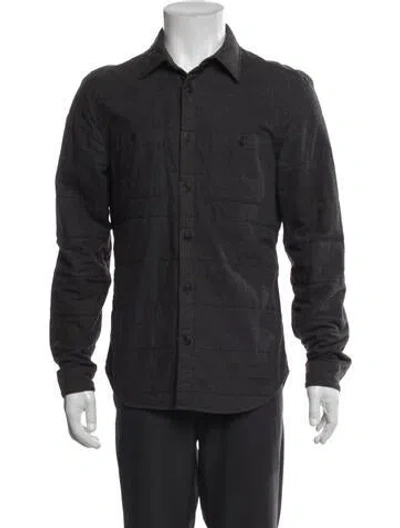 Pre-owned Burberry Utility Jacket In Gray