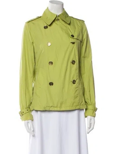 Pre-owned Burberry Utility Jacket In Green