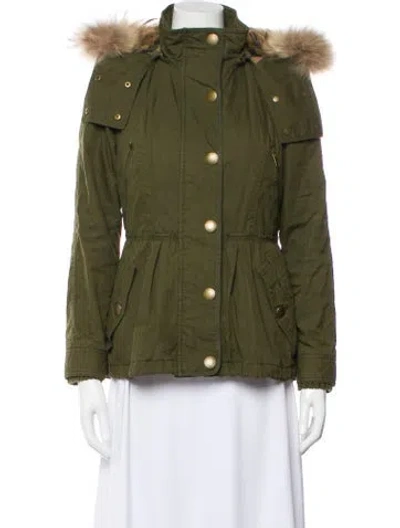 Pre-owned Burberry Utility Jacket In Green