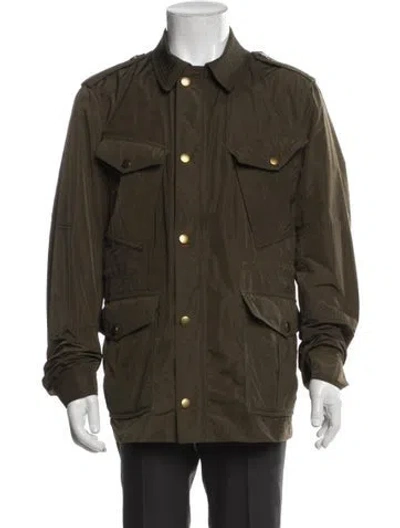 Pre-owned Burberry Utility Jacket In Green