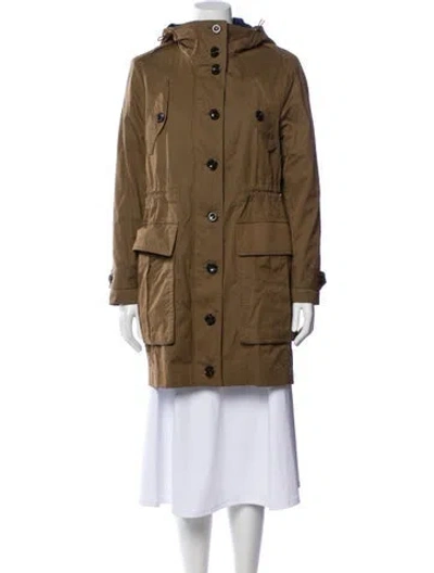 Pre-owned Burberry Utility Jacket In Green