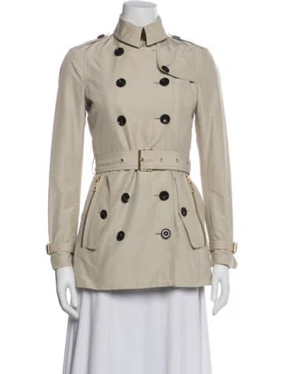 Pre-owned Burberry Utility Jacket In Neutral