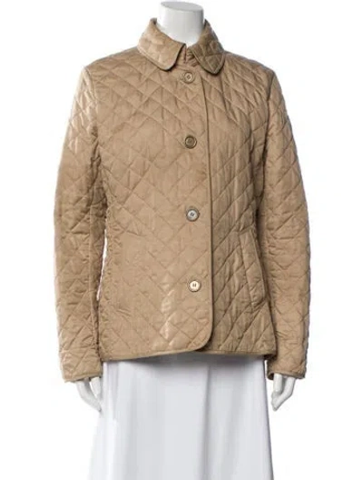 Pre-owned Burberry Utility Jacket In Neutral