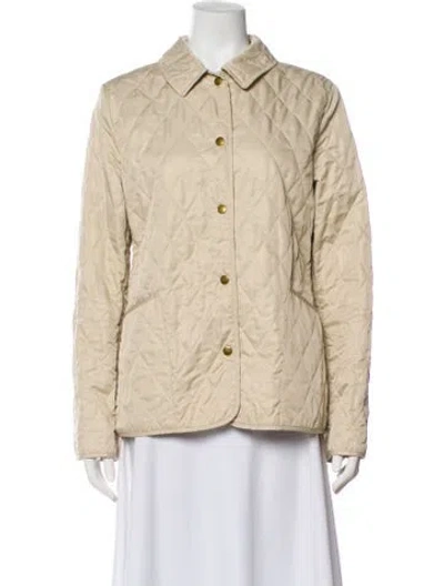 Pre-owned Burberry Utility Jacket In Neutral