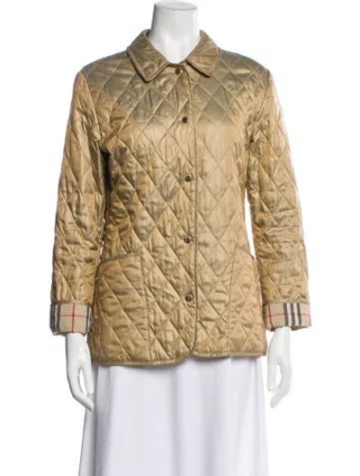 Pre-owned Burberry Utility Jacket In Neutral