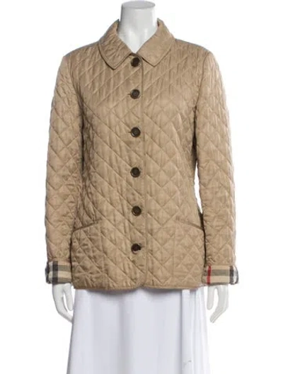 Pre-owned Burberry Utility Jacket In Neutral