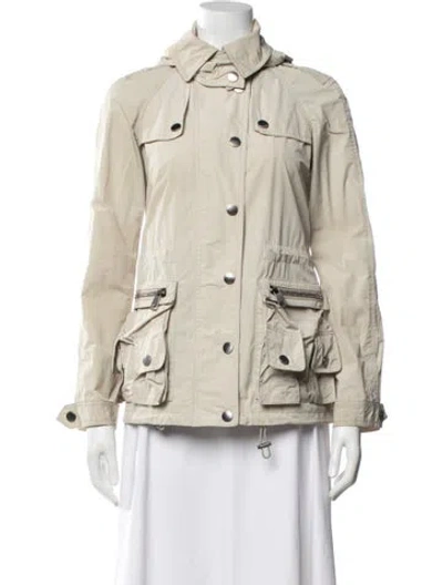 Pre-owned Burberry Utility Jacket In Neutrals
