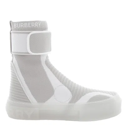 Burberry Vanilla Beige Knitted Sub High-top Sock Sneakers