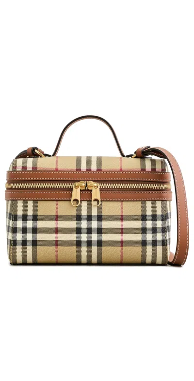 BURBERRY VANITY CASE VINTAGE CHECK