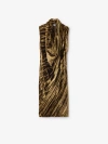 Burberry Logo Sleeveless Dress In Camp