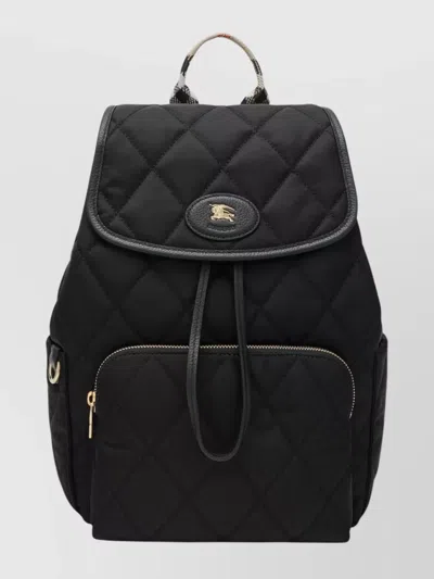 Burberry Versatile Horseshoe Shaped Travel Backpack