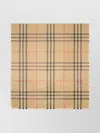 Burberry Versatile Vintage Check Scarf With Fringed Edges