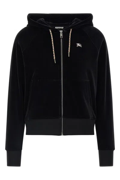 Burberry Vesper Hooded Sweatshirt In Schwarz