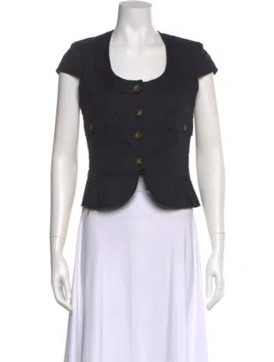 Pre-owned Burberry Vest In Black