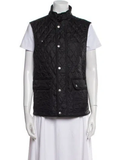 Pre-owned Burberry Vest In Black