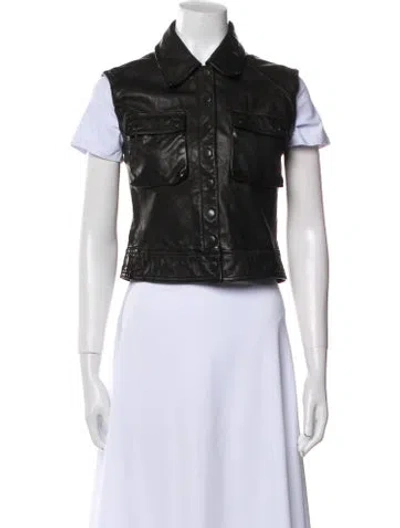 Pre-owned Burberry Vest In Black