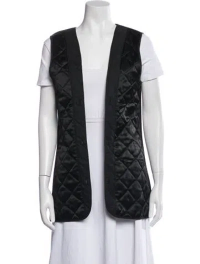 Pre-owned Burberry Vest In Black