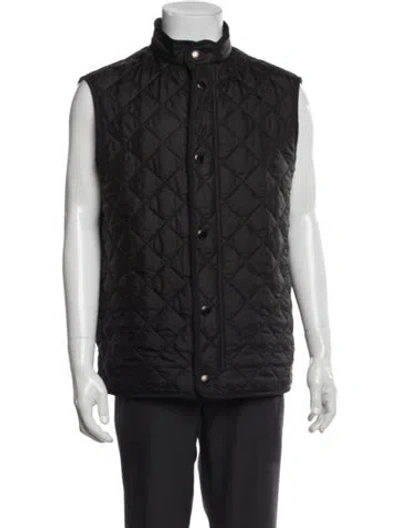 Pre-owned Burberry Vest In Black