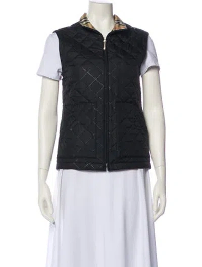 Pre-owned Burberry Vest In Black