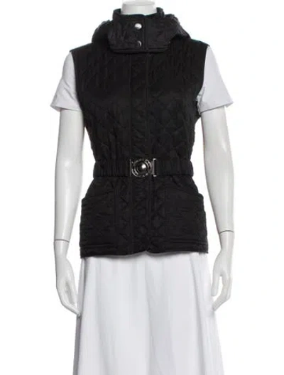 Pre-owned Burberry Vest In Black