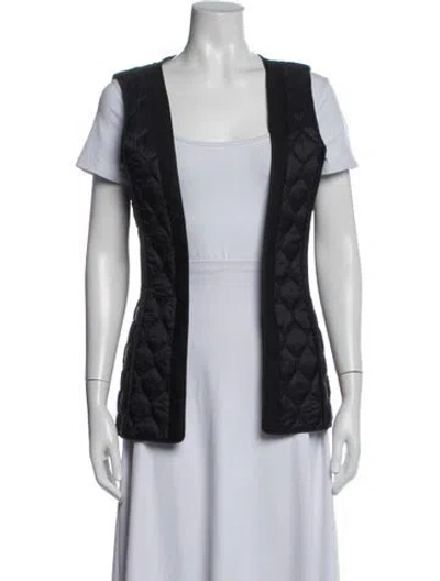 Pre-owned Burberry Vest In Black