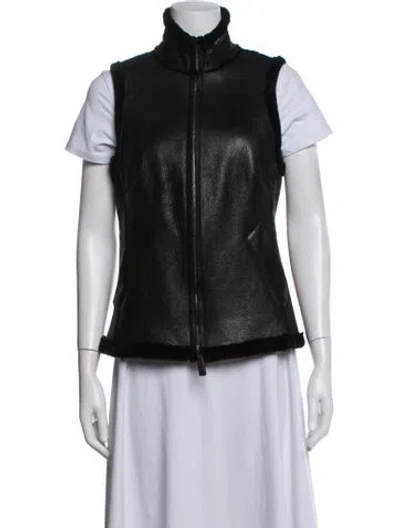 Pre-owned Burberry Vest In Black