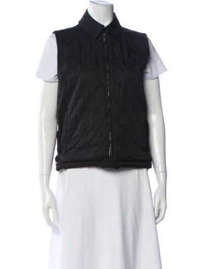 Pre-owned Burberry Vest In Black