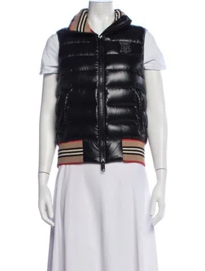 Pre-owned Burberry Vest In Black