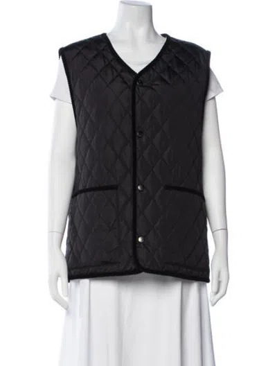 Pre-owned Burberry Vest In Black