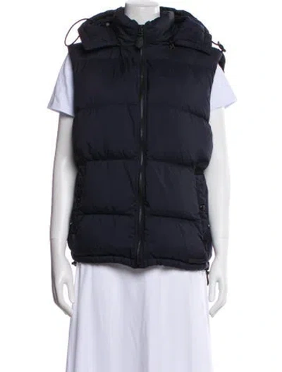 Pre-owned Burberry Vest In Blue