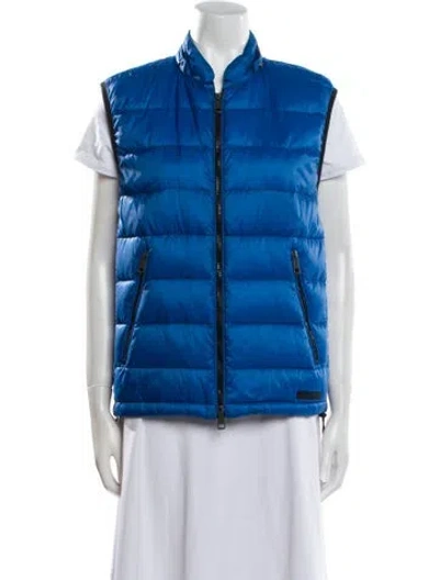 Pre-owned Burberry Vest In Blue