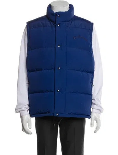 Pre-owned Burberry Vest In Blue