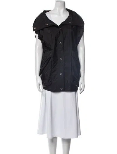 Pre-owned Burberry Vest In Blue