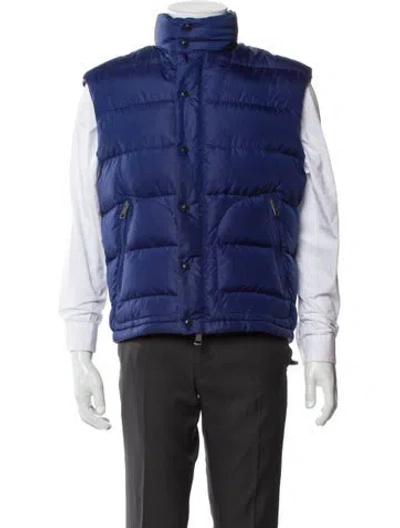 Pre-owned Burberry Vest In Blue